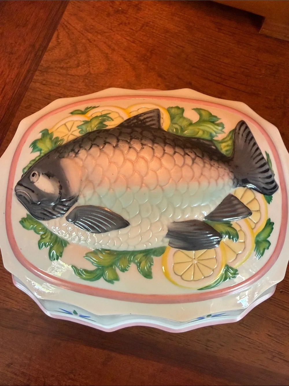 1986 Franklin Mint “Le Cordon Bleu” Fish Mold